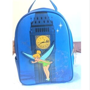 Loungefly Large Blue Tinker Bell Backpack
